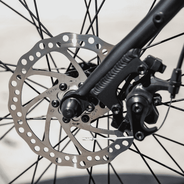 Hydraulic vs mechanical top disc brakes bike