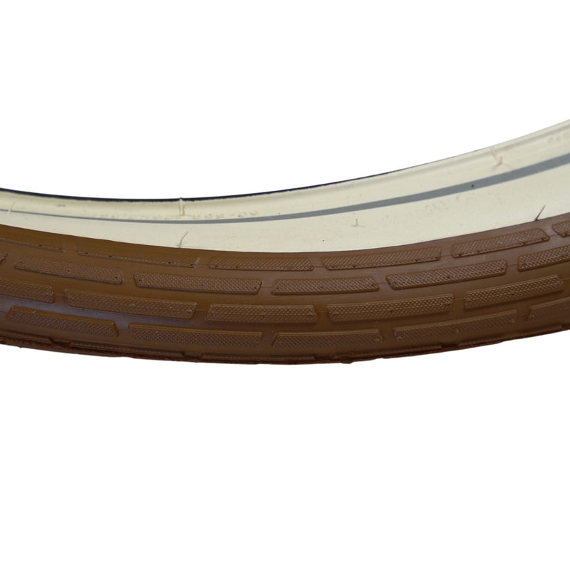 Set of Brown and White Wall Schwalbe Fat Frank Tires | 26