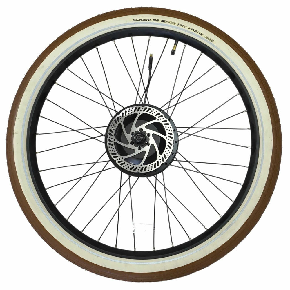 Tower eBike Hub Motor with Complete Rear Wheel and Tire Assembly