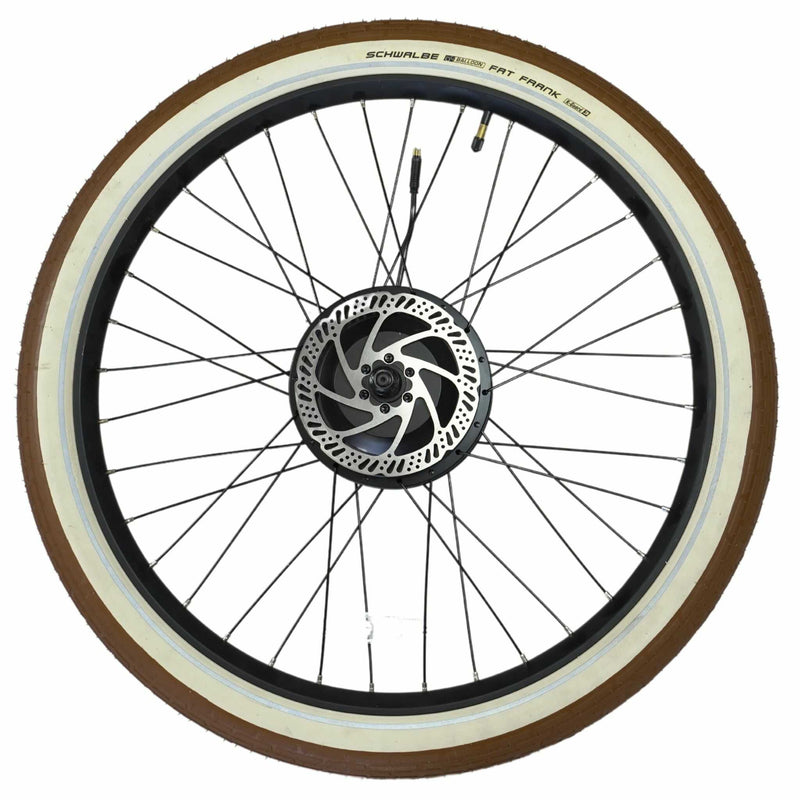 Tower eBike Hub Motor with Complete Rear Wheel and Tire Assembly