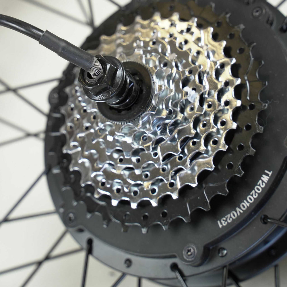 Tower eBike Hub Motor with Complete Rear Wheel and Tire Assembly (V2) Tower Electric Bikes Tower eBike Hub Motor with Complete Rear Wheel and Tire Assembly (V2) Tower Electric Bikes