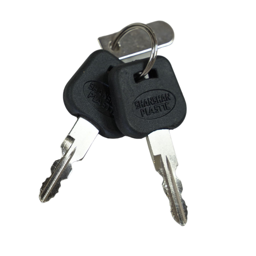 Triple Shop Lock and Key Replacement Set 