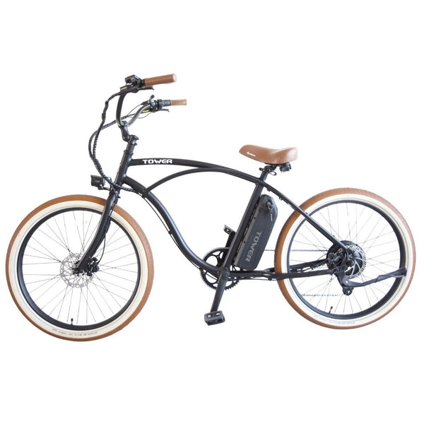 Electric Cruiser Bike Tower Beach Bum e-Bike – Tower Electric